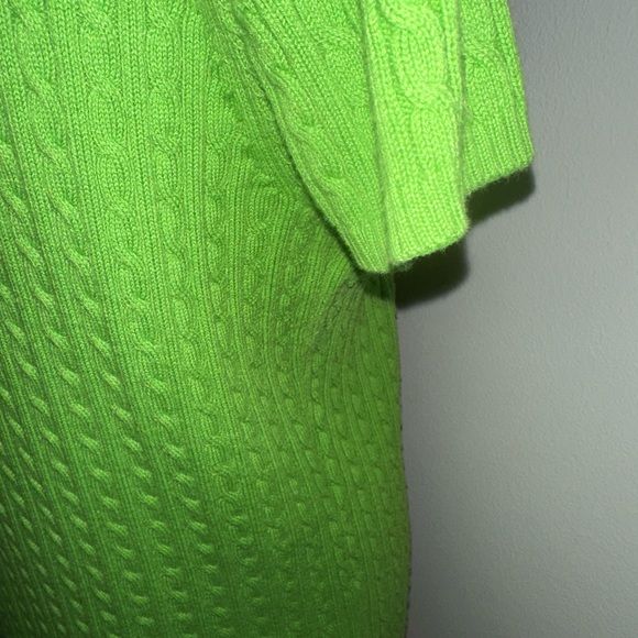 525 America Green Pullover Short Sleeve Sweater, Size‎ Large - Picture 6 of 9